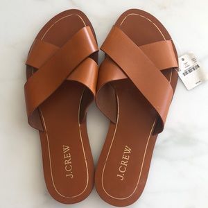 J. Crew leather sandals